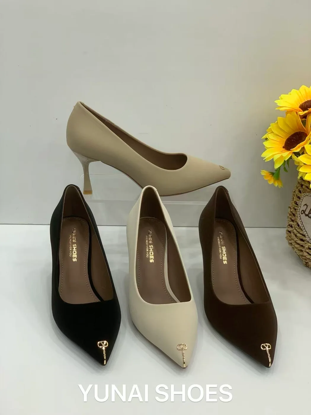 YUNAI Pumps & Flats in multiple colorways