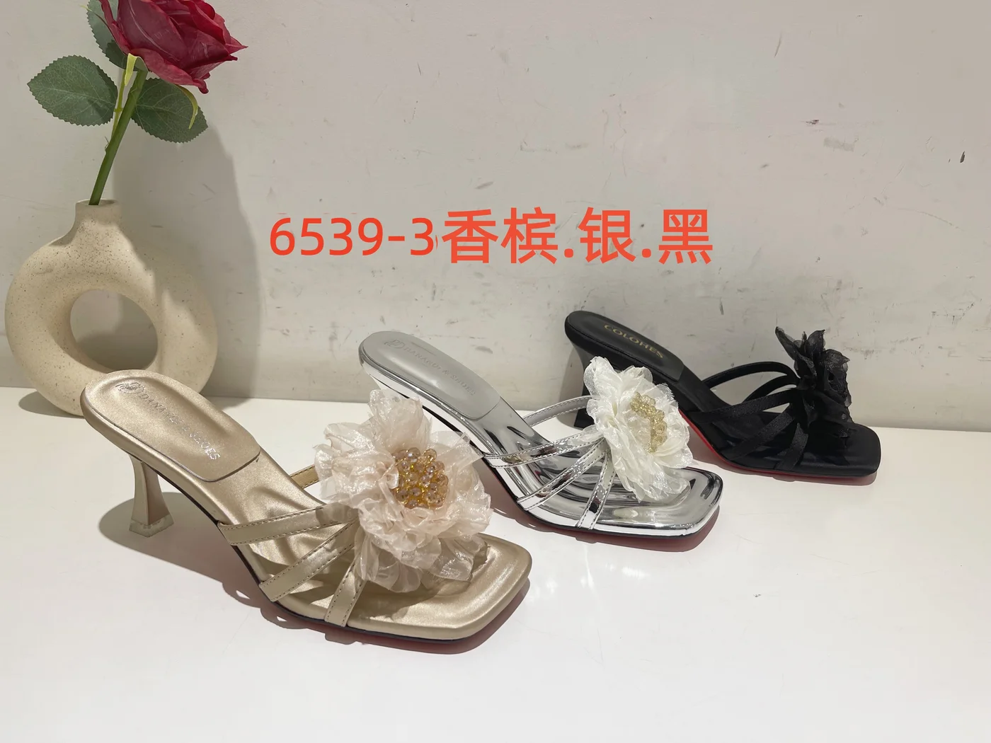 YUNAI Slides & Mules in multiple colorways