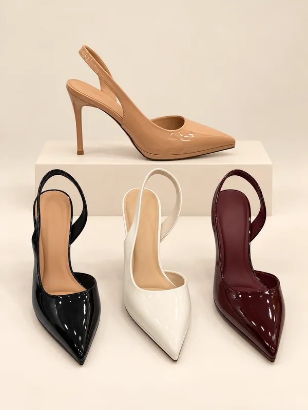 Slingbacks, AI-styled product display GZ-SL-012