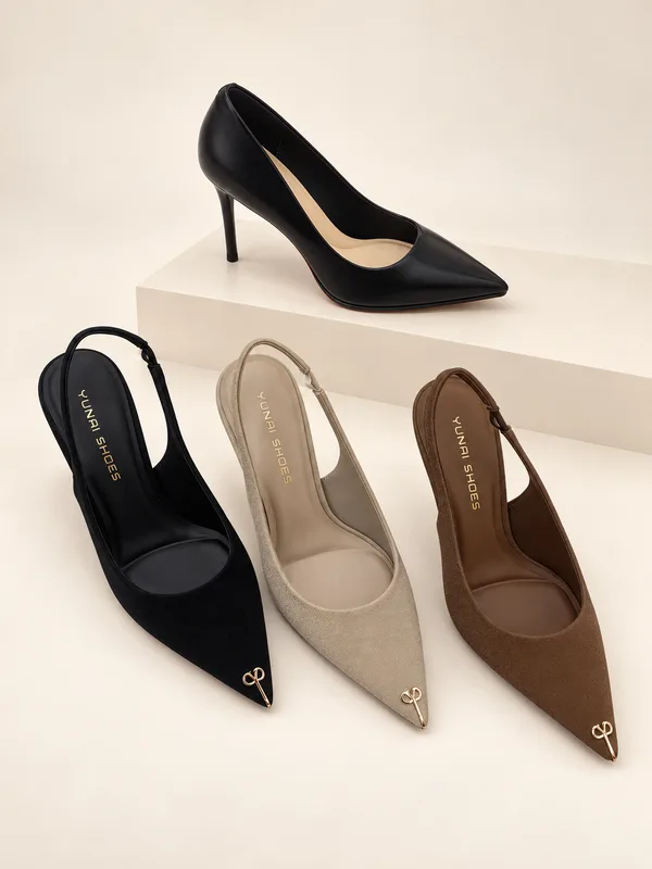 Slingbacks, AI-styled product display GZ-SL-030